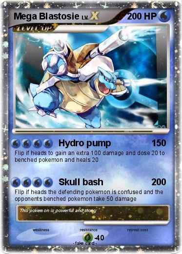 Pokemon Mega Blastosie