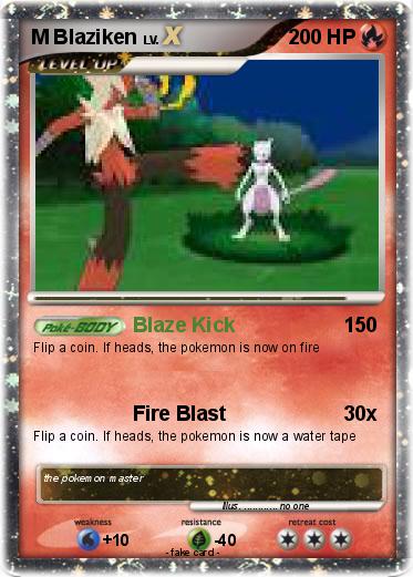 Pokemon M Blaziken