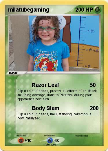 Pokemon milatubegaming