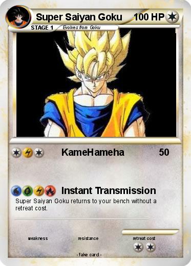 Pokemon Super Saiyan Goku