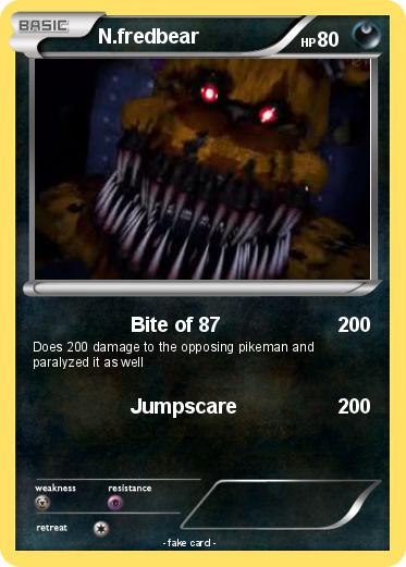 Pokemon N.fredbear