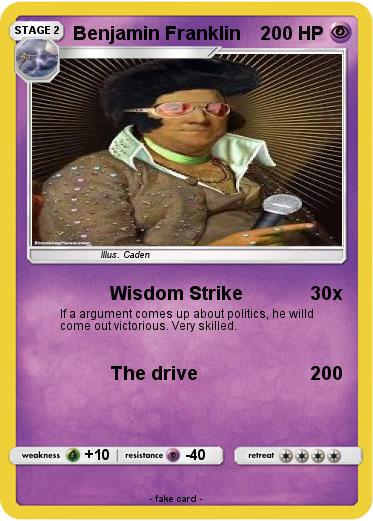 Pokemon Benjamin Franklin