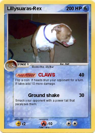 Pokemon Lillysuaras-Rex