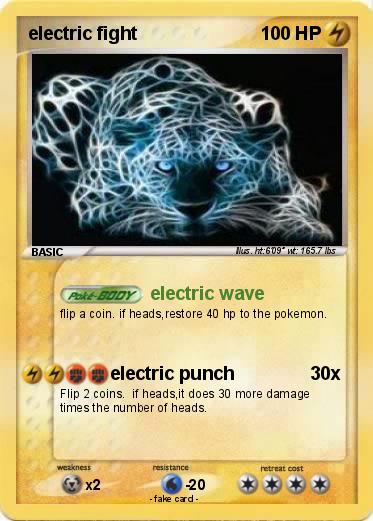 Pokemon electric fight