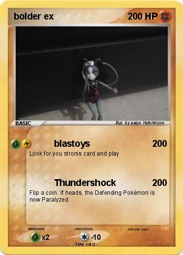 Pokemon bolder ex