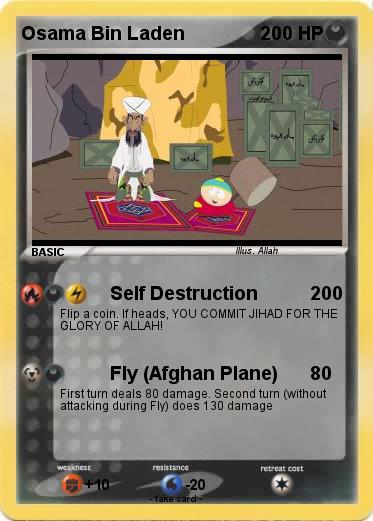 Pokemon Osama Bin Laden