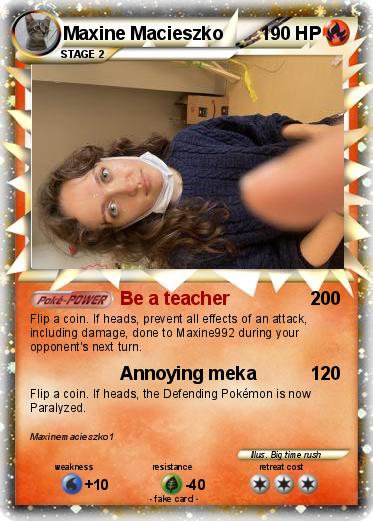 Pokemon Maxine Macieszko