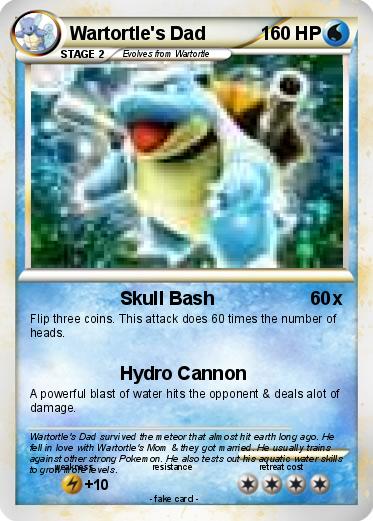 Pokemon Wartortle's Dad