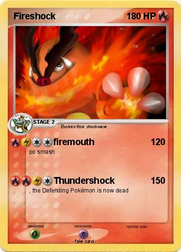 Pokemon Fireshock