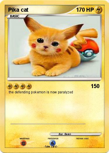 Pokemon Pika cat