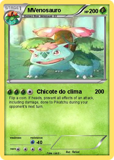 Pokemon MVenosauro