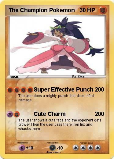 Pokemon The Champion Pokemon