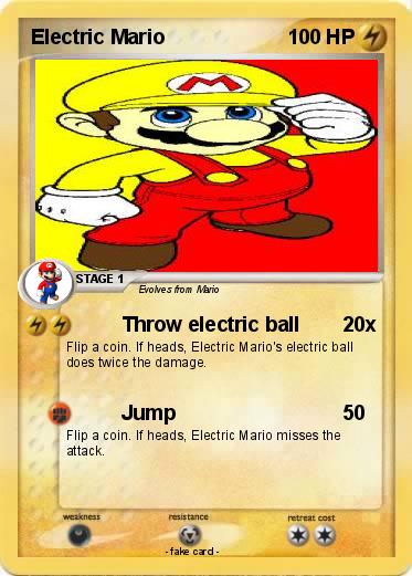 Pokemon Electric Mario