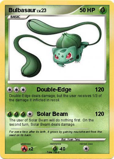 Pokemon Bulbasaur