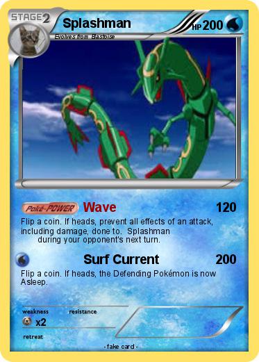 Pokemon Splashman Pokemon Splashman