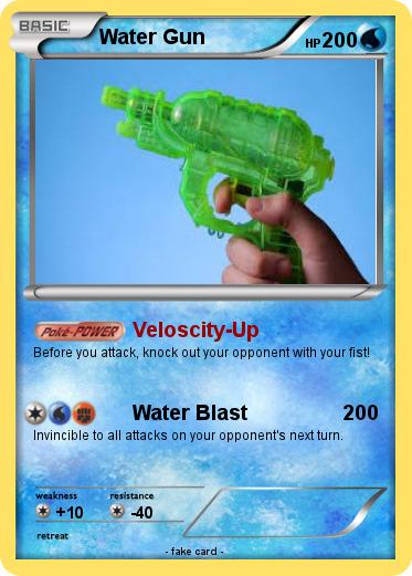 Pokemon Water Gun