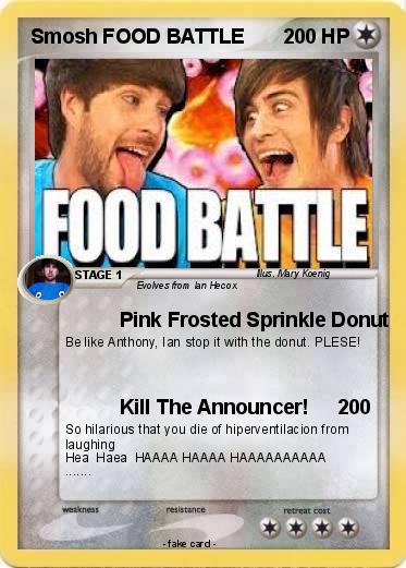 Pokemon Smosh FOOD BATTLE