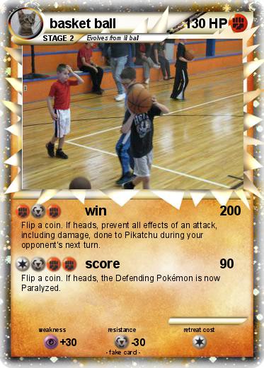 Pokemon basket ball