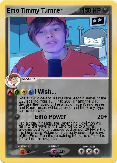 Pokemon Emo Timmy Turnner