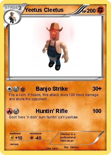 Pokemon Yeetus Cleetus