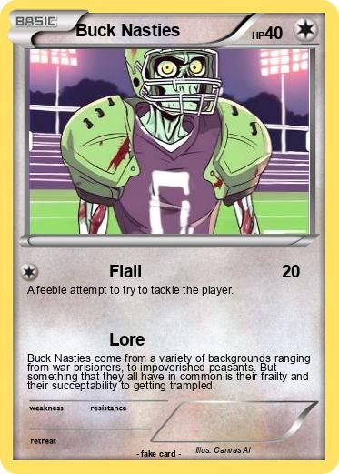 Pokemon Buck Nasties Pokemon Buck Nasties