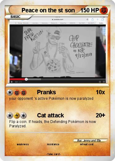Pokemon Peace on the st son