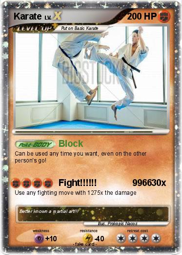 Pokemon Karate