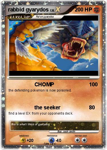 Pokemon rabbid gyarydos