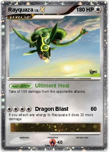 Pokemon Rayquaza