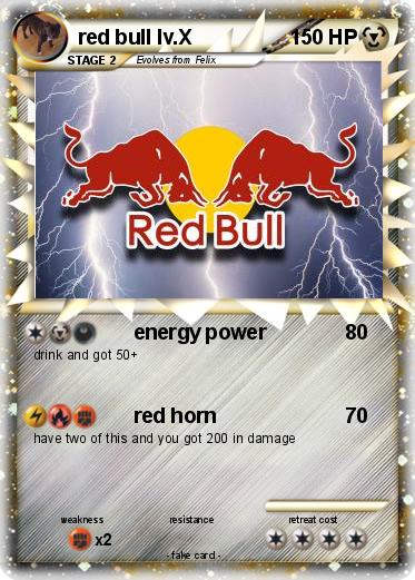 Pokemon red bull lv.X