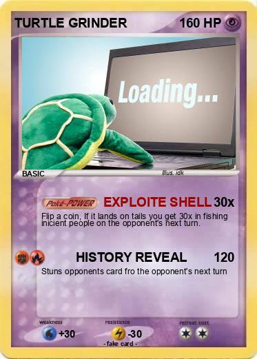 Pokemon TURTLE GRINDER