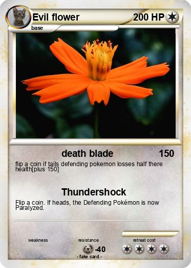 Pokemon Evil flower