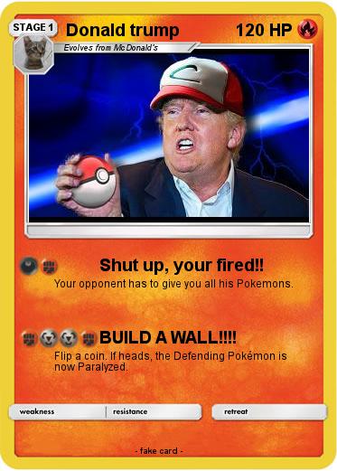 Pokemon Donald trump