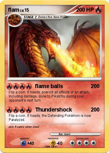 Pokemon flam