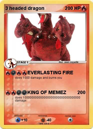 Pokemon 3 headed dragon