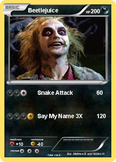 Pokemon Beetlejuice