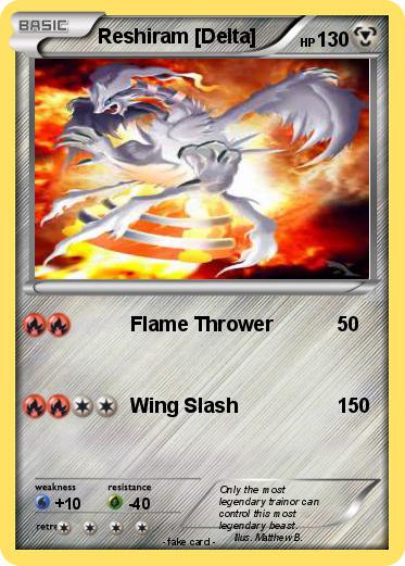Pokemon Reshiram [Delta]