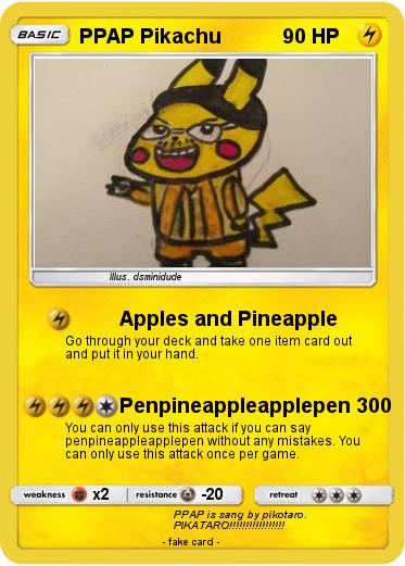 Pokemon PPAP Pikachu