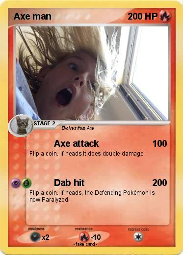 Pokemon Axe man
