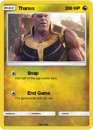 Pokemon Thanos