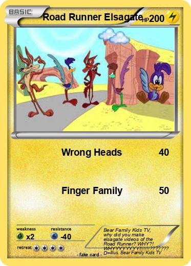 Pokemon Road Runner Elsagate