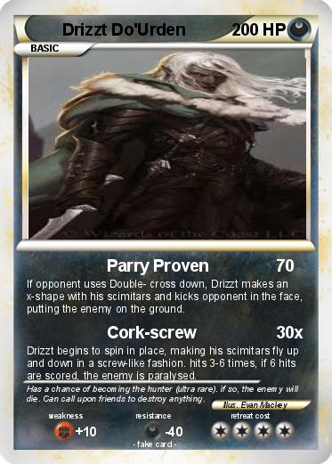 Pokemon Drizzt Do'Urden