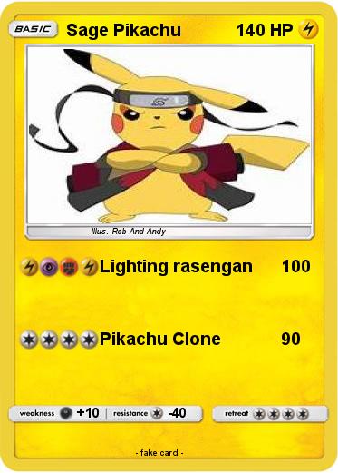Pokemon Sage Pikachu
