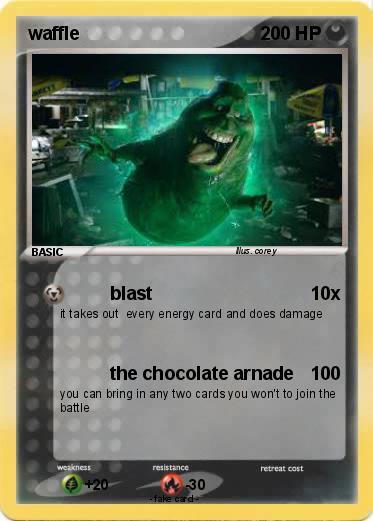 Pokemon waffle