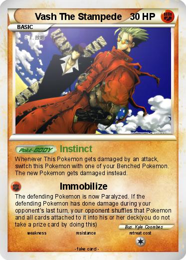 Pokemon Vash The Stampede