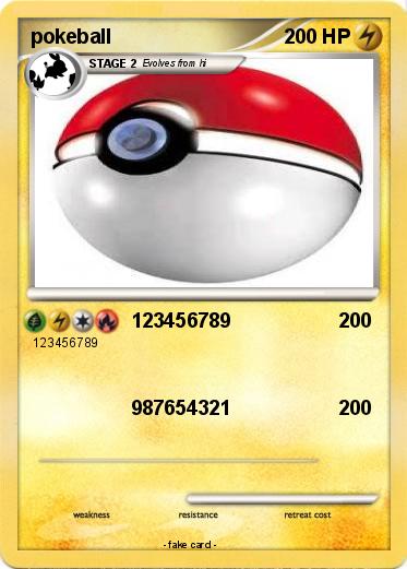 Pokemon pokeball