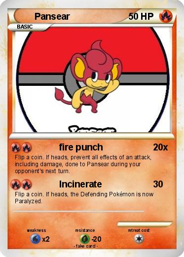 Pokemon Pansear