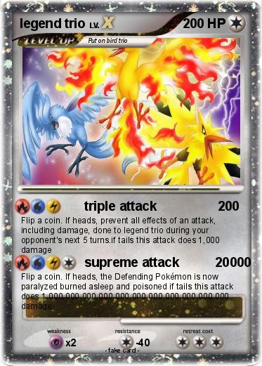 Pokemon legend trio