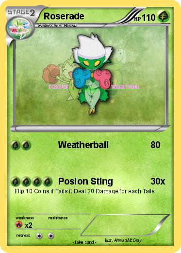 Pokemon Roserade