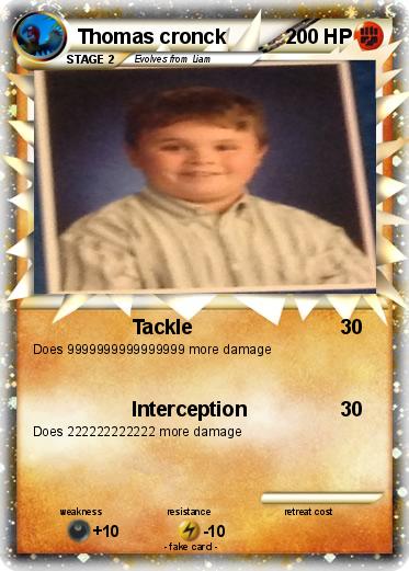 Pokemon Thomas cronck